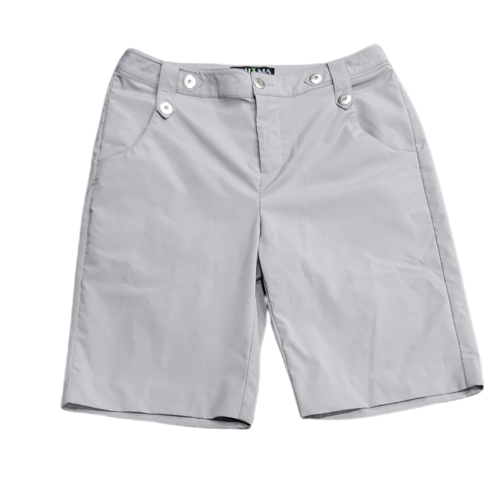 TEHAMA Light Gray Women’s Athletic Shorts